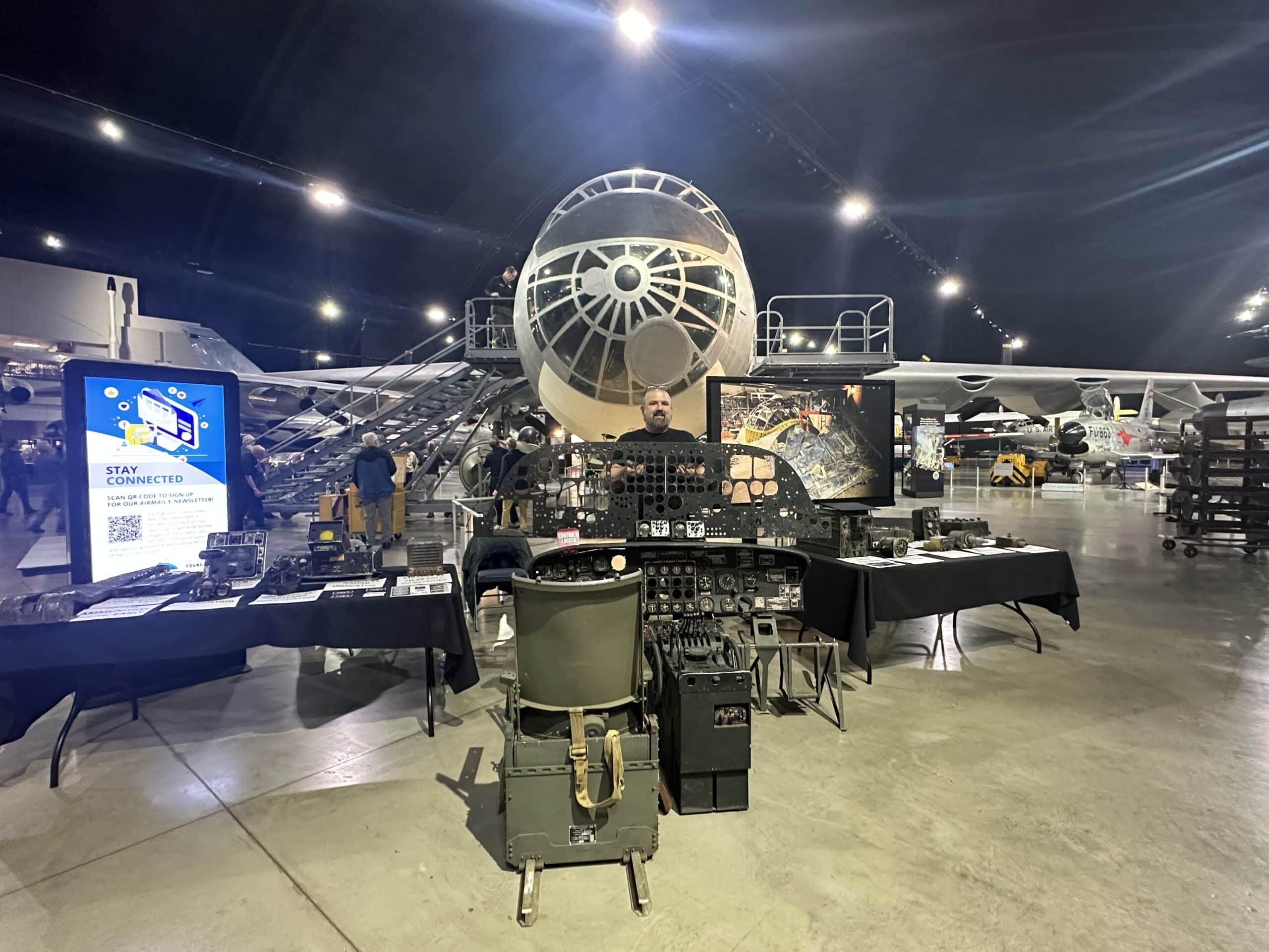 Setup for at After Dark: Bombers & Brews at the National Museum of the U.S. Air Force